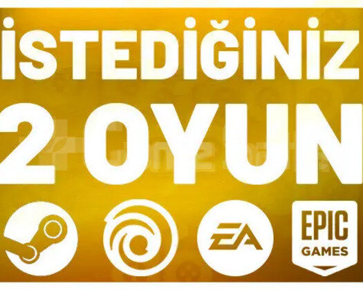 İstediğiniz 2 Oyun +Garanti