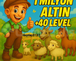 1 MİLYON ALTIN +40 LEVEL