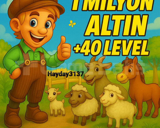 1 MİLYON ALTIN +40 LEVEL