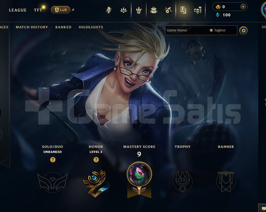 TR Unranked | 3 Kostüm - 24 Hero | LoL Hesap