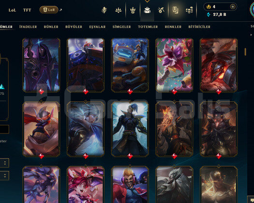 400 LEVEL / 383 SKIN / FULL HERO / +MAIL / KAÇMAZ