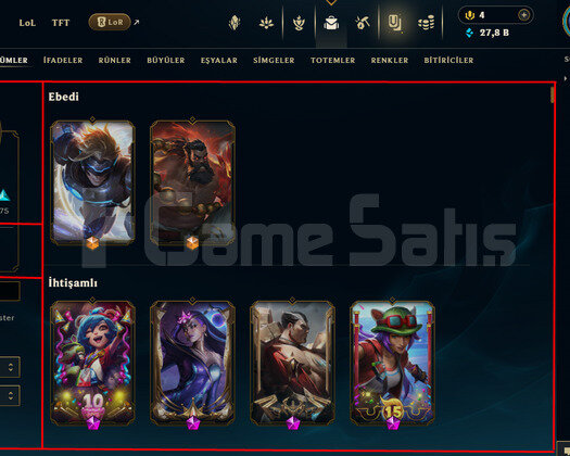 400 LEVEL / 383 SKIN / FULL HERO / +MAIL / KAÇMAZ