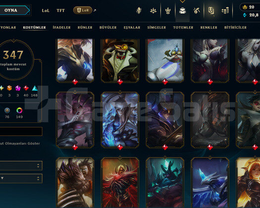 479 LEVEL / 347 SKIN / FULL HERO / +MAIL / +TEL