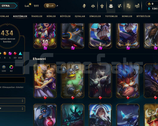 394 LEVEL / 434 SKIN / FULL HERO / +MAIL / +TEL
