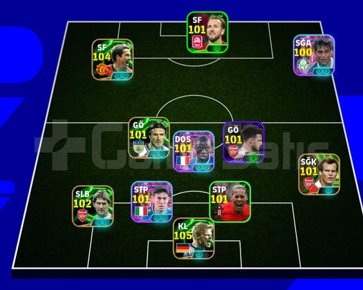 Tek bağ -mc yok 106 Oliver kahn 3165