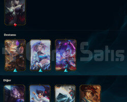 TR 44 HERO 8 SKIN DERECELI HAZIR UNRANKED HESAP