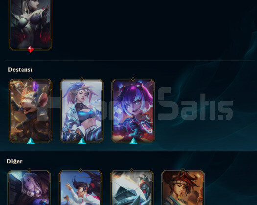 TR 44 HERO 8 SKIN DERECELI HAZIR UNRANKED HESAP
