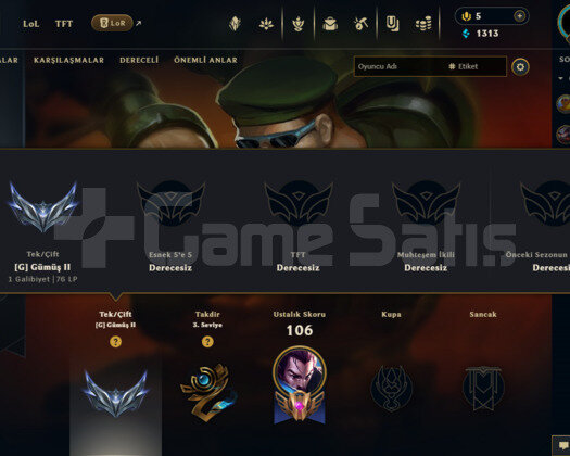 TR 14 SKIN 29 HERO 1 MAC SILVER 1 HANDMADE HESAP