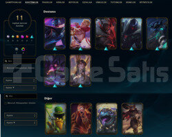 TR 11 SKIN 40 HERO 5 WIN SILVER 4 HANDMADE HESAP