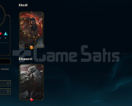 TR 7 SKIN 44 HERO BRONZ 2 GOBLIN HESAP