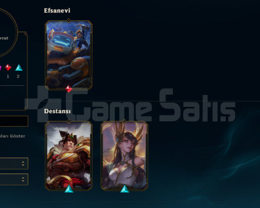 TR 19 SKIN 52 HERO HANDMADE UNRANKED HESAP
