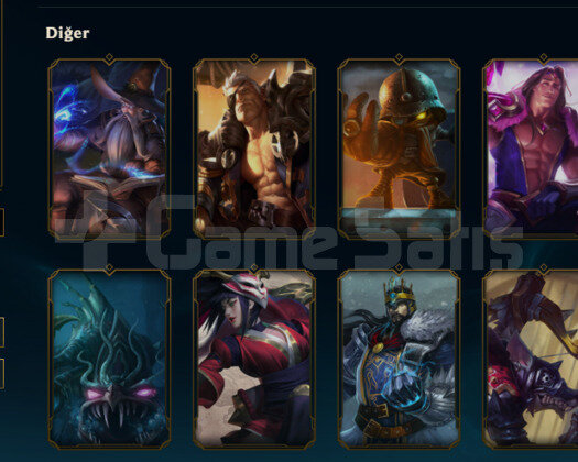 TR 19 SKIN 52 HERO HANDMADE UNRANKED HESAP