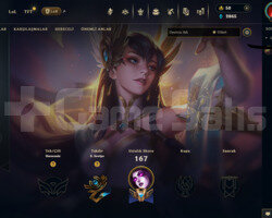 TR 19 SKIN 52 HERO HANDMADE UNRANKED HESAP