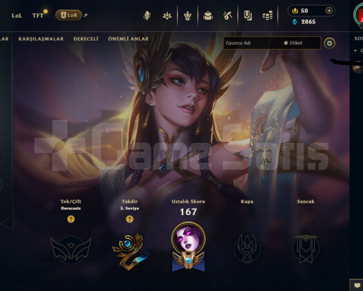TR 19 SKIN 52 HERO HANDMADE UNRANKED HESAP