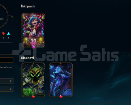 TR 158 SEVIYE 18 SKIN 91 HERO 20K M.Ö.HANDMADE ACC