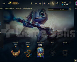 TR 158 SEVIYE 18 SKIN 91 HERO 20K M.Ö.HANDMADE ACC