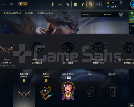 TR DEMİR 4 / 0LP / 0WR / 8 KOSTÜM