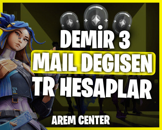 TUR DEMİR 3 HESAP - MAİL DEĞİŞEN - DÜŞÜK MMRA!