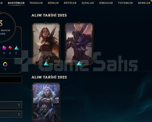 TR Unranked | 3 Kostüm - 26 Hero | LoL