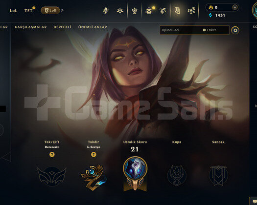 TR Unranked | 3 Kostüm - 26 Hero | LoL
