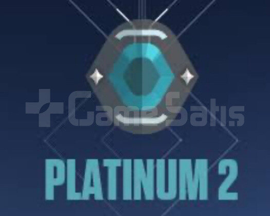 PLAT 2 YÜKSEK MMR HESAP