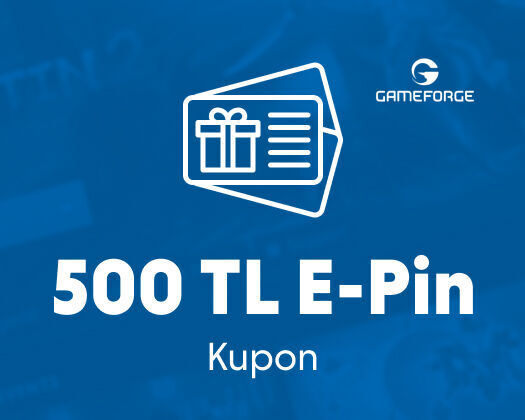 Gameforge 500 TL EPin