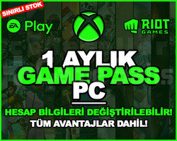 1 AYLIK GAME PASS PC / TÜM BİLGİLER DEĞİŞİR