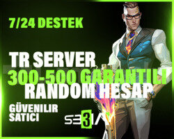 +5 BIÇAKLI TR SUNUCU 300-500 SKİN V.İ.P RANDOM