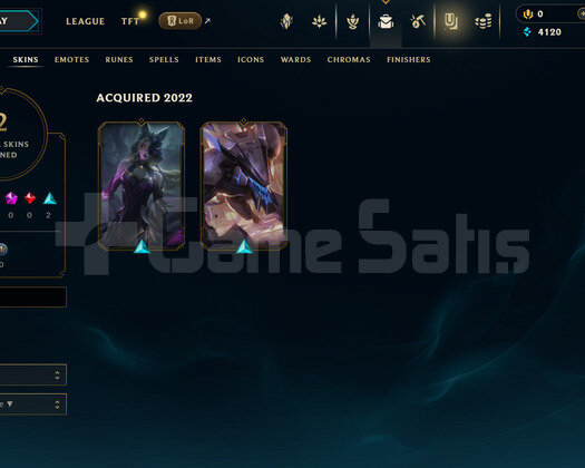 TR Unranked | 2 Kostüm - 23 Hero | LoL Hesap