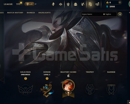 TR Unranked | 3 Kostüm - 30 Hero | LoL Hesap