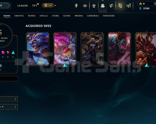 TR Unranked | 5 Kostüm - 29 Hero | LoL Hesap