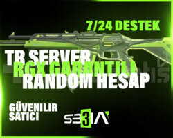 FULL TR RGX SKİN GARANTİLİ +4500 SATIŞ