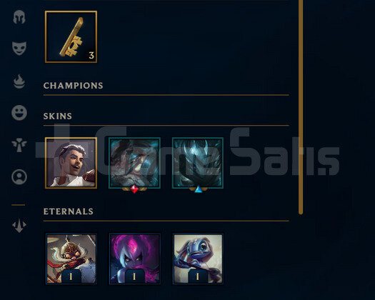 EUW Unranked | 4 Kostüm - 25 Hero | LoL Hesap