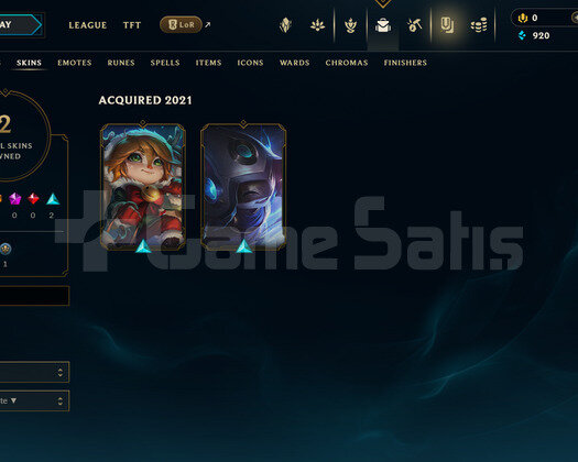 EUW Unranked | 2 Kostüm - 35 Hero | Dereceli Hazır