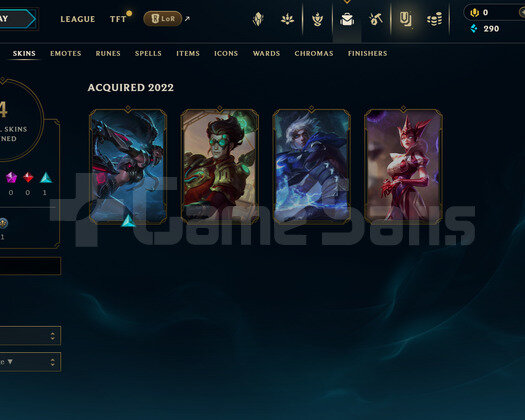 EUW Unranked | 2 Kostüm - 32 Hero | LoL Hesap