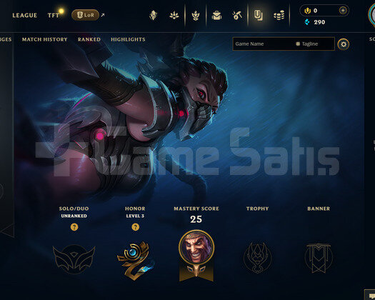 EUW Unranked | 2 Kostüm - 32 Hero | LoL Hesap