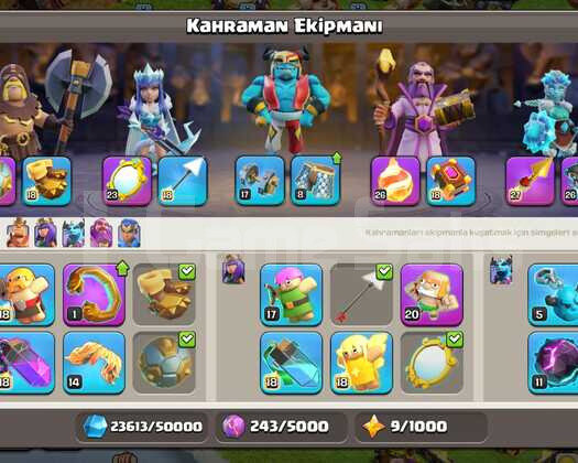 BB17 - FULL EKİPMAN - KAHRAMAN - SAVUNMA