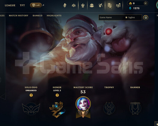 TR Unranked | 8 Kostüm - 43 Hero | LoL Hesap