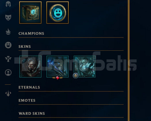 EUW Unranked | 3 Kostüm - 25 Hero | LoL Hesap