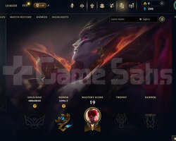 EUW Unranked | 3 Kostüm - 25 Hero | LoL Hesap