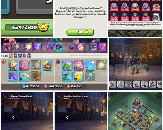 TH13COC |  16.094 TAŞ + 1624 MADALYA