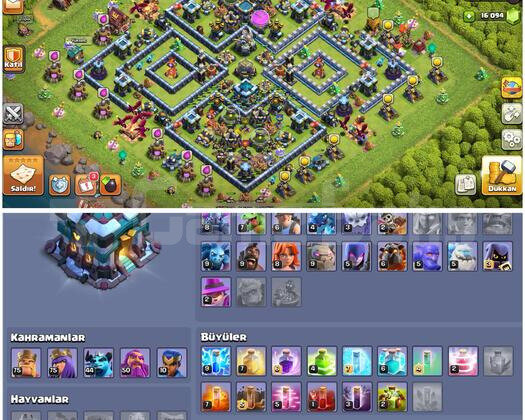 TH13COC |  16.094 TAŞ + 1624 MADALYA