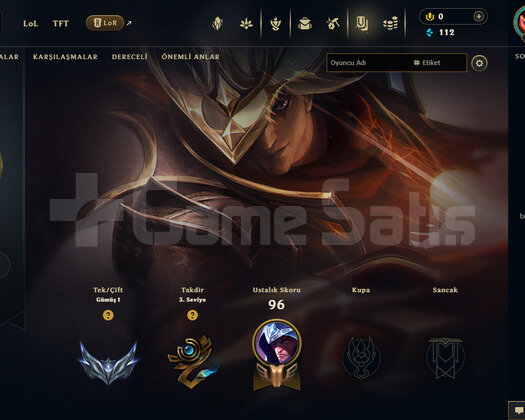 EUW S1 Fresh 36 Şampiyon MAILLI TEMİZ HESAP