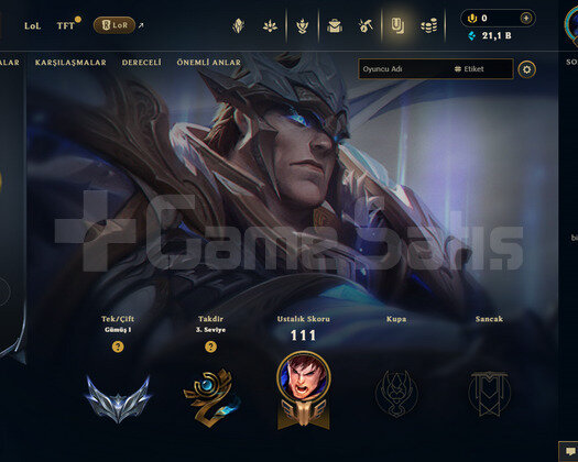 EUW S1 21K Öz 32 CHAMP FRESH MAİLLİ