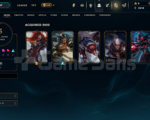 TR Unranked | 5 Kostüm - 28 Hero | LoL Hesap