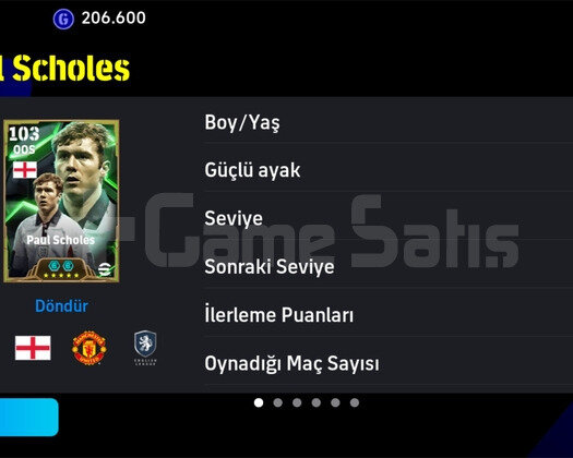 Efsane 106 Cannavaro 103 Scholes