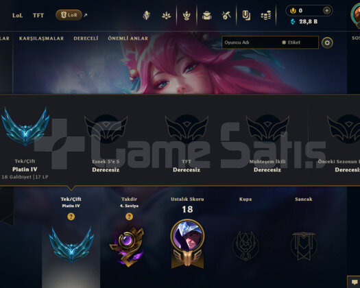 EUW PLAT 4/72WR/TAKDİR4/28K MAVİ ÖZ/3SKİN