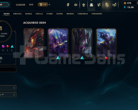 TR Gold 1 | 4 Kostüm - 475 Rp | LoL Hesap