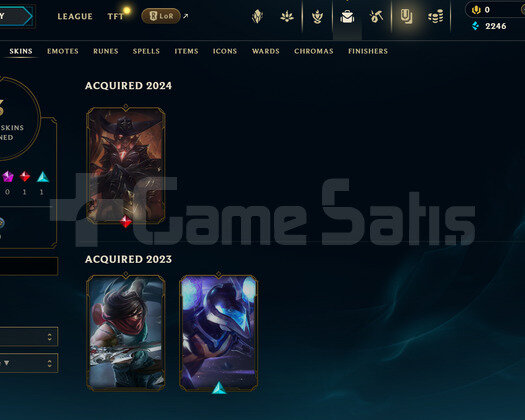 TR Gold 4 | 3 Kostüm - 40 Hero | LoL Hesap