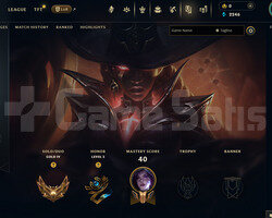 TR Gold 4 | 3 Kostüm - 40 Hero | LoL Hesap